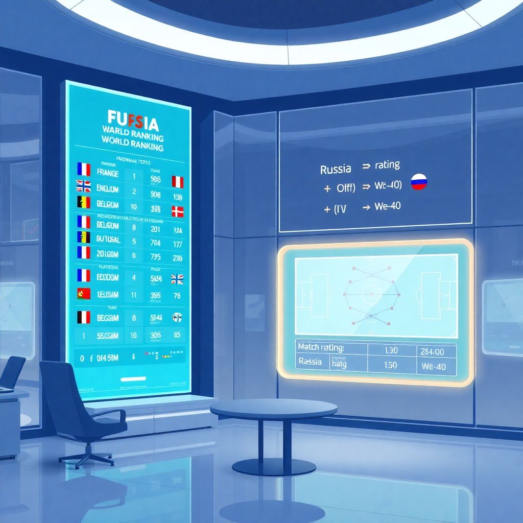 Сравнение рейтингов Fifa: сборная России и топ-5 европейских команд