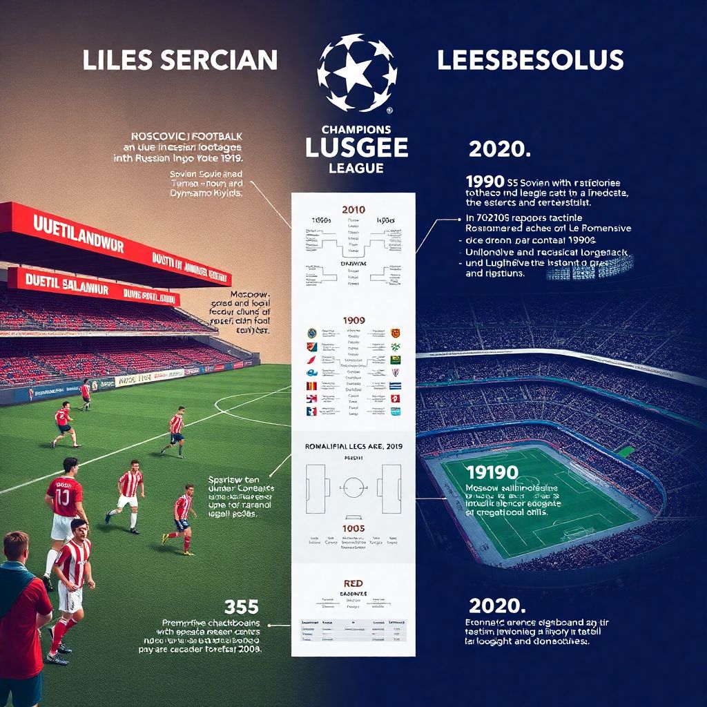 Российские клубы в Лиге чемпионов: история, ключевые этапы и легендарные матчи