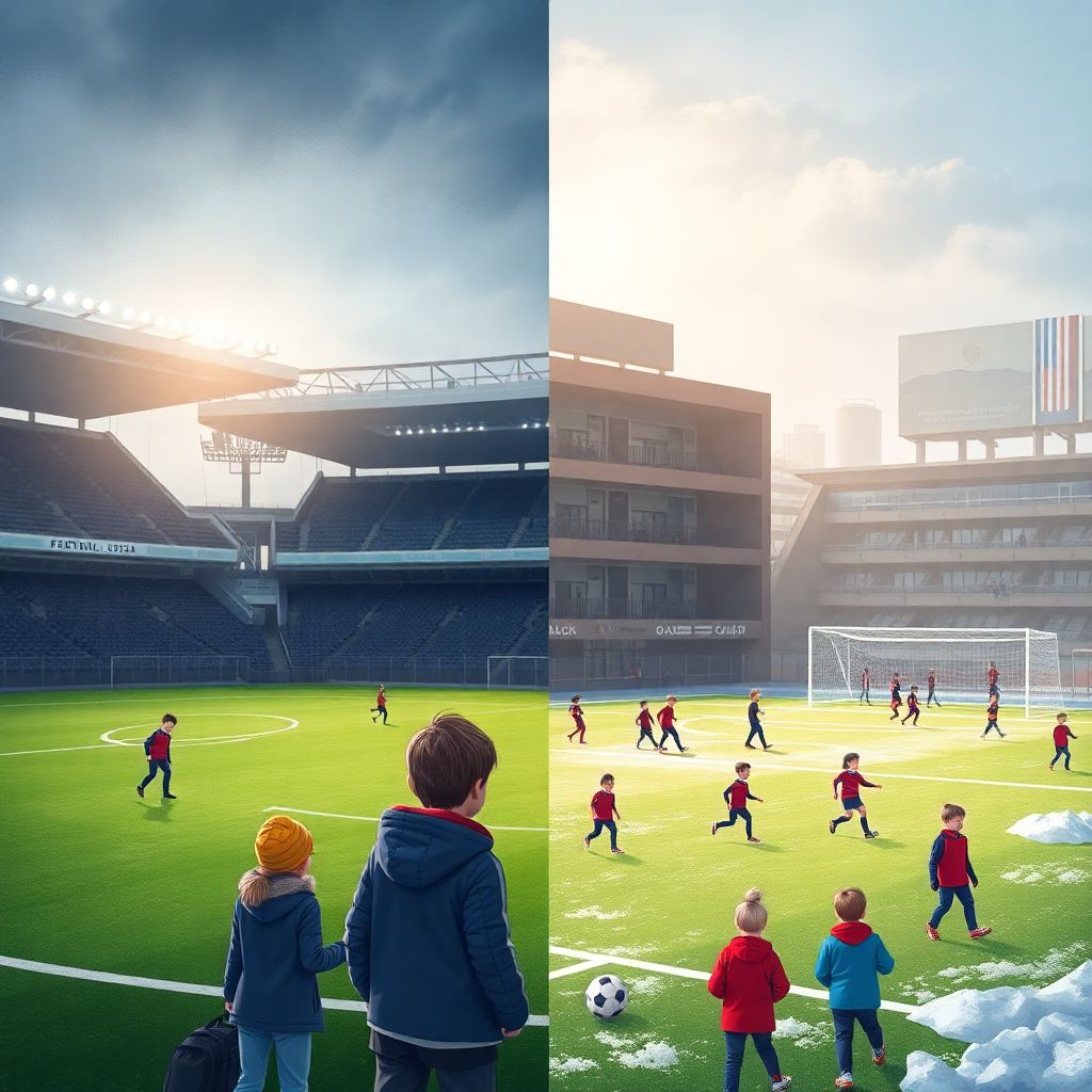 Точки роста российского футбола: инфраструктура и развитие молодежи