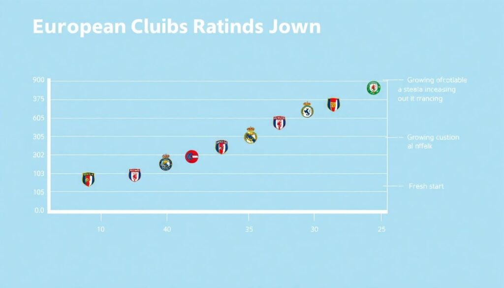 Россия в рейтингах клубов УЕФА: тренды за пять лет - иллюстрация