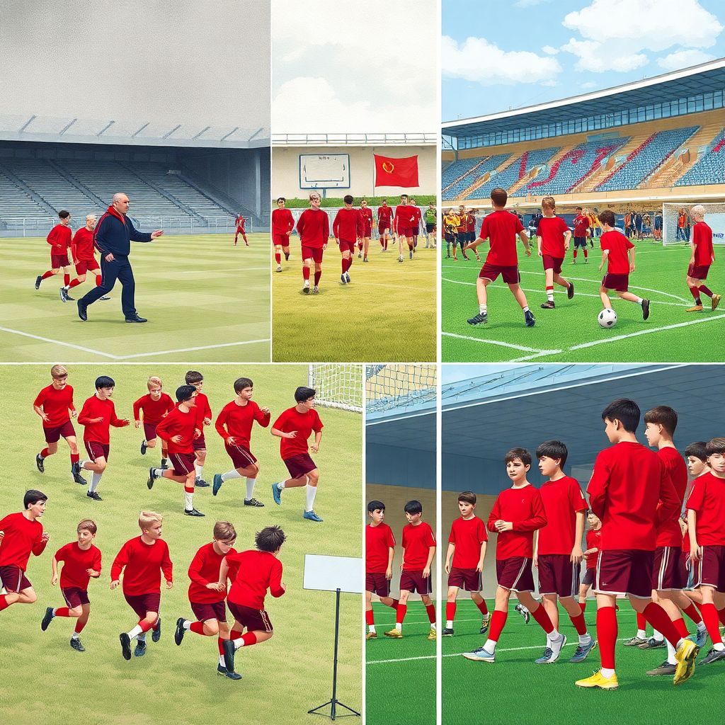 Эволюция стиля российского футбола: путь от советской школы к современным методикам