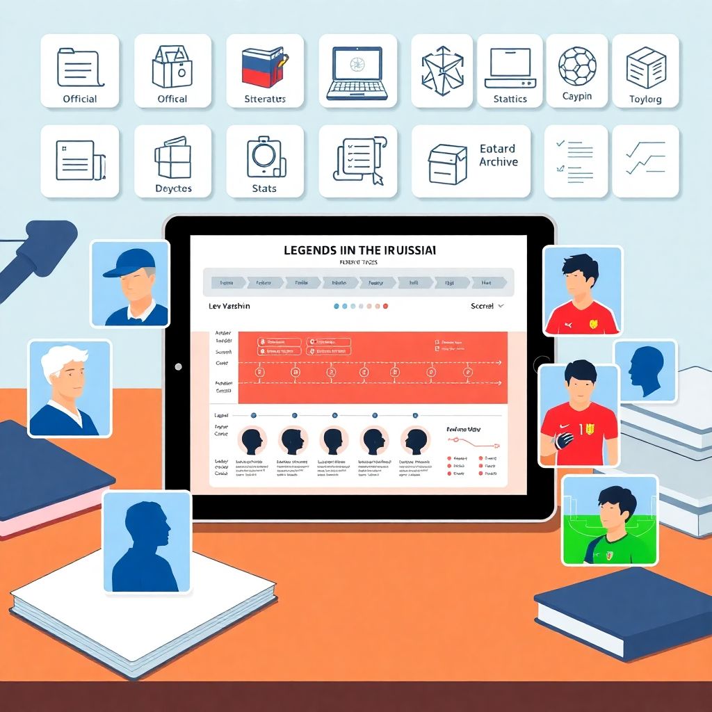 Биографии российских легенд футбола и их роль в популяризации спорта