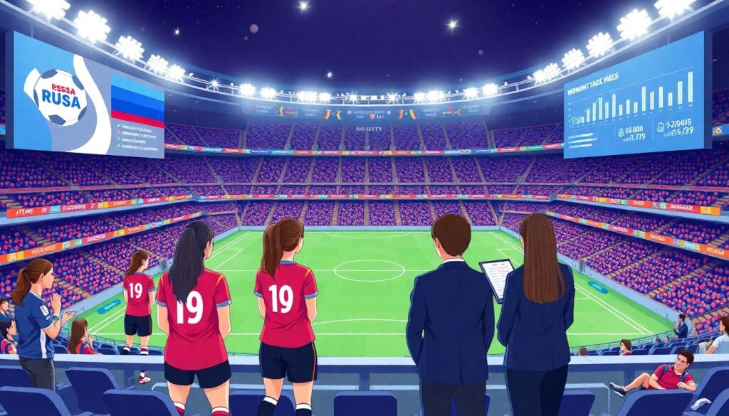 Перспективы развития женского футбола в России и его влияние на рейтинг - иллюстрация