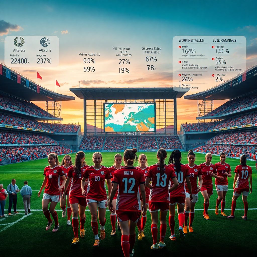 Женский футбол в России: перспективы развития и влияние на спортивный рейтинг