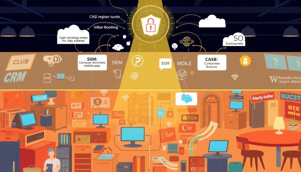 Аналитика по эффективности кибербезопасности клубов - иллюстрация