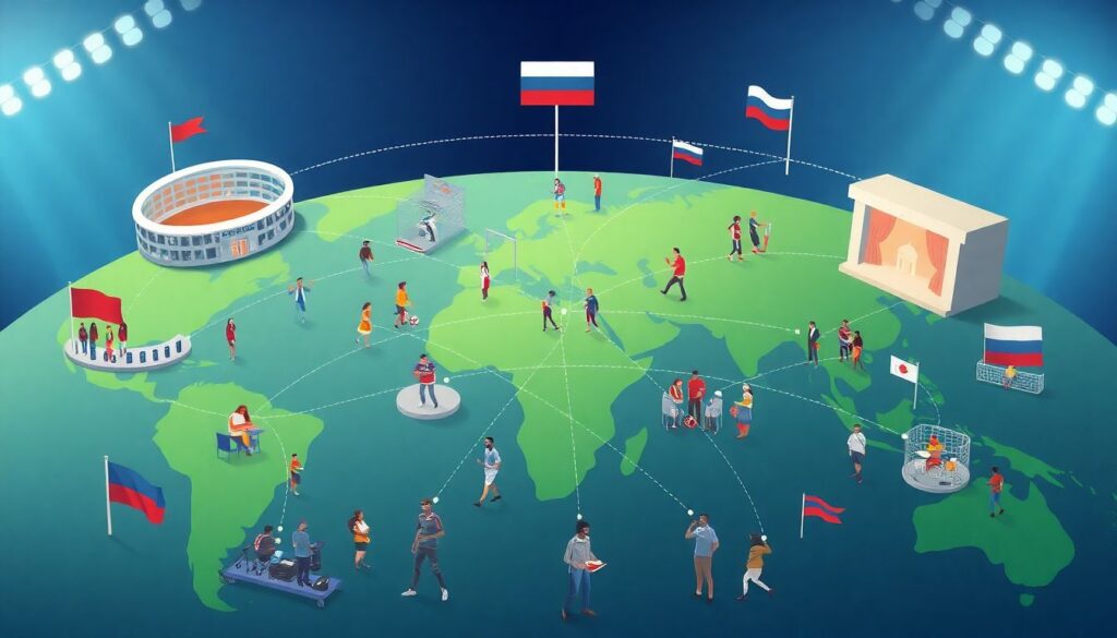 Россия и футбольная дипломатия: участие в культурных проектах - иллюстрация