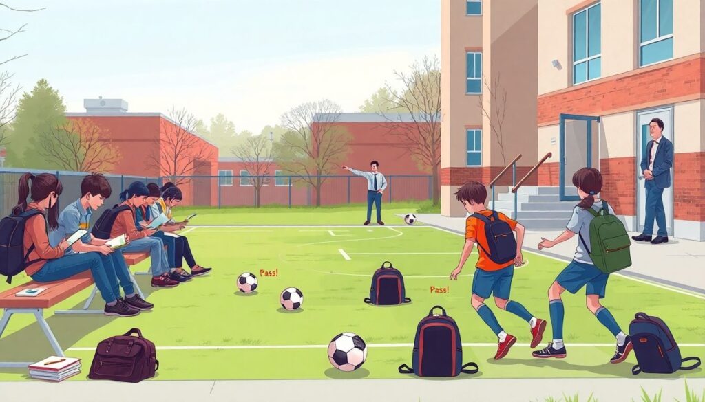 Футбол и образование школьников: программы поддержки талантов - иллюстрация