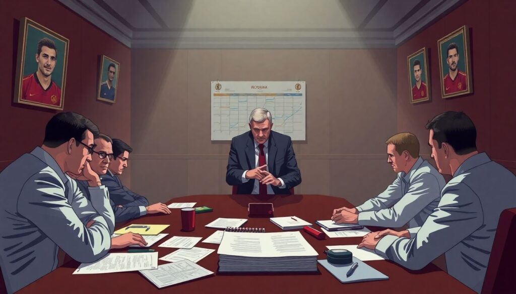 Управление кризисами в российских футбольных клубах - иллюстрация