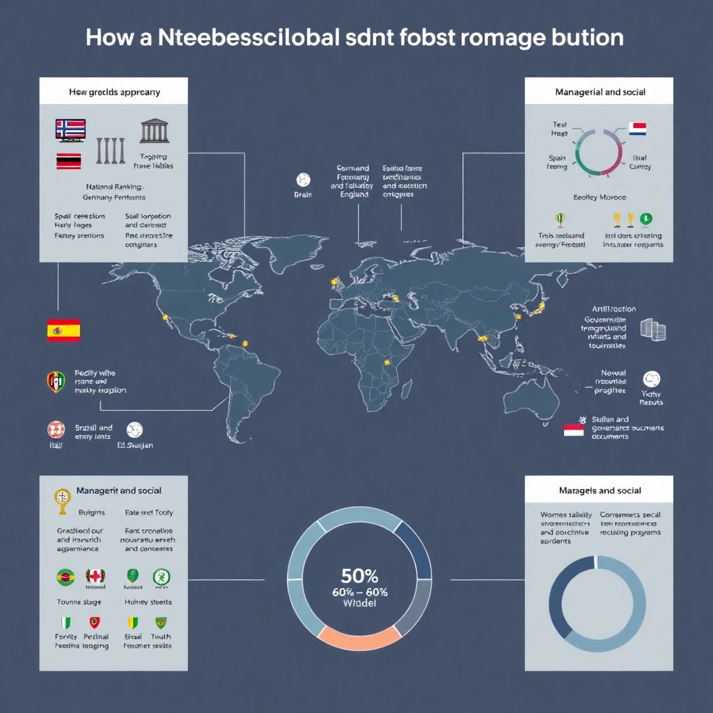 Анализ рейтингов главных национальных федераций футбола мира