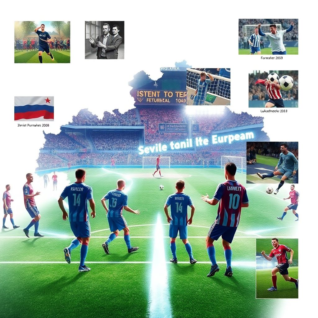 История трансграничных конкурсов российского футбола и их развитие во времени