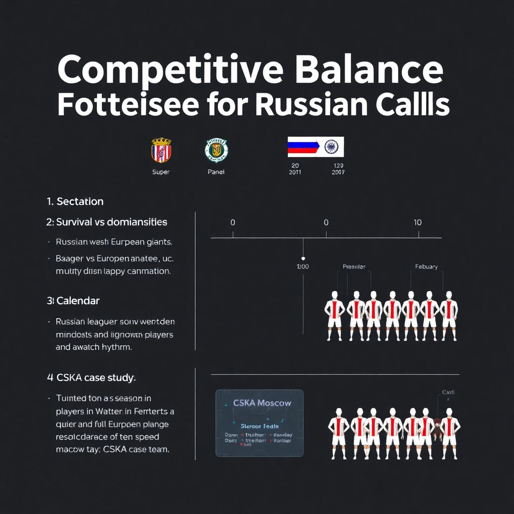 Российский футбол и соревновательный баланс в международных турнирах