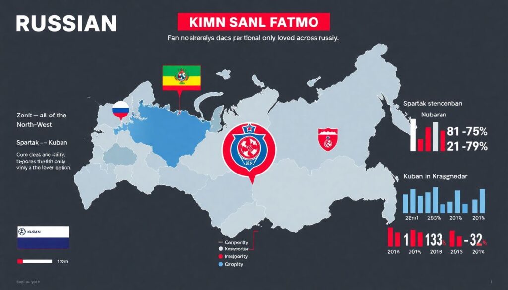 География поддержки российского футбола: где живут болельщики - иллюстрация