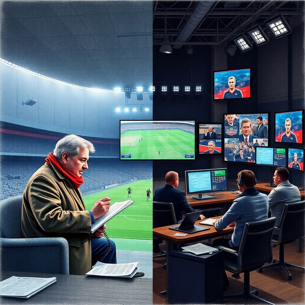 История и современные тенденции футбольной журналистики в России