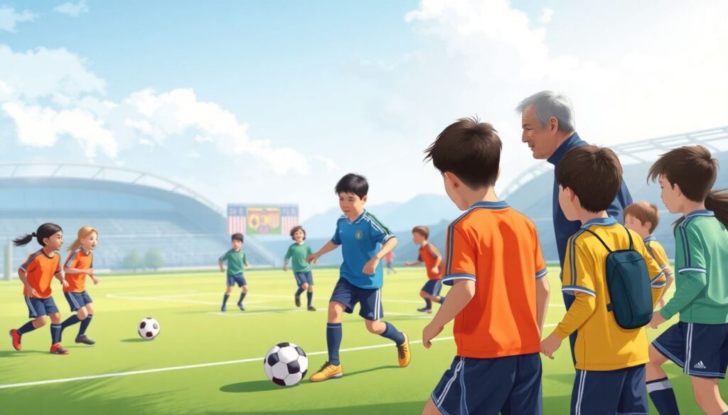 Развитие школьного футбола и его влияние на международный рейтинг - иллюстрация