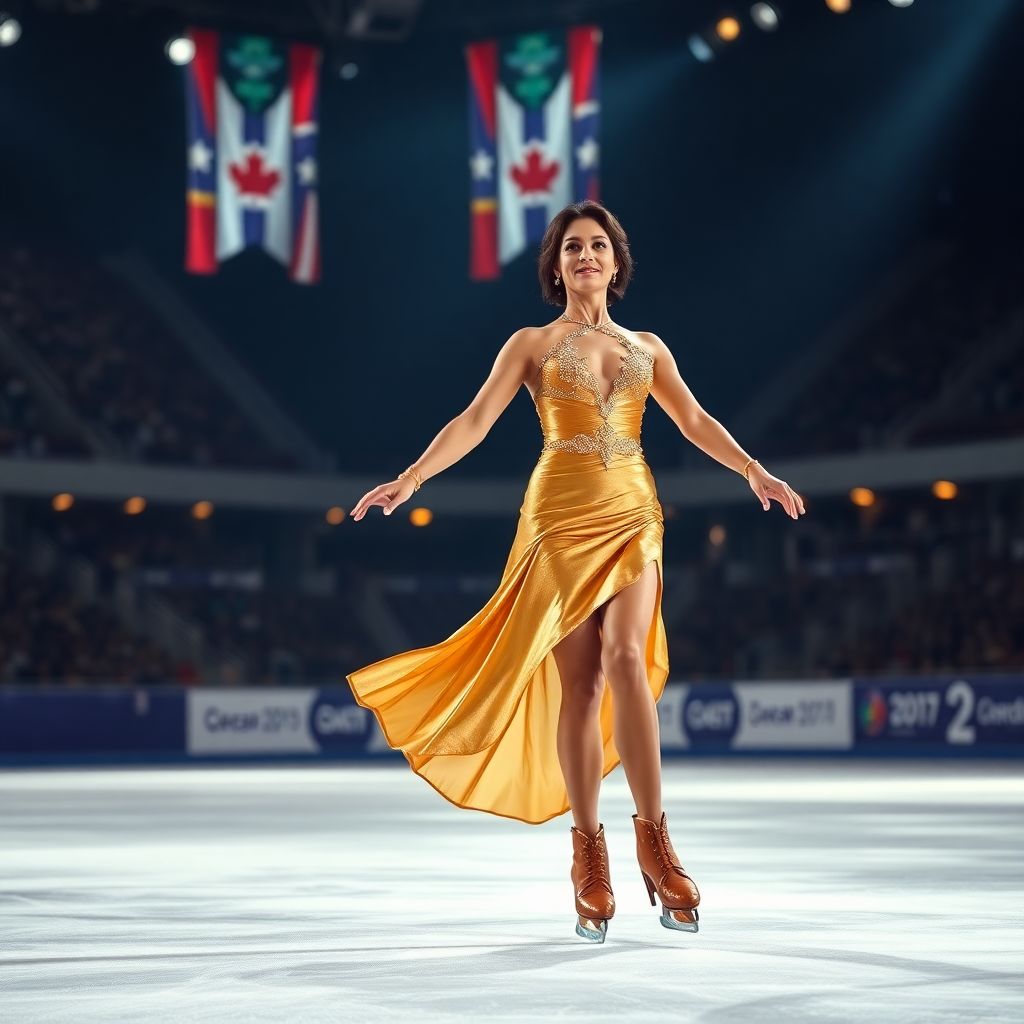 Деанна Стеллато‑Дудек и oscar de la renta: высокая мода в фигурном катании