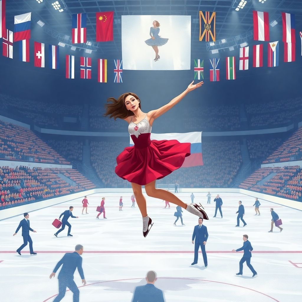 Россия вне чемпионата Европы по фигурному катанию, но русский десант решает