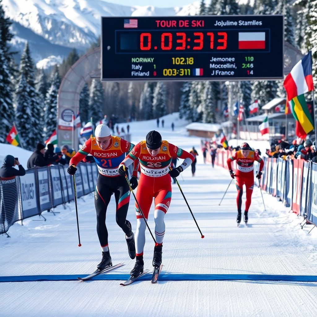 Русские лыжники на Тур де Ски: почему спринт остаётся слабым местом
