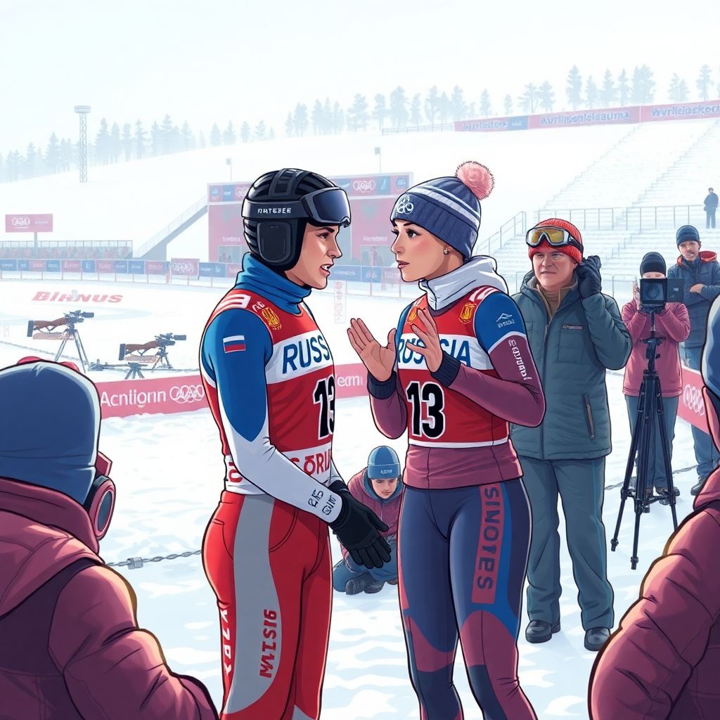 Российская биатлонистка обвинила лидера сборной Беларуси в хамстве и давлении