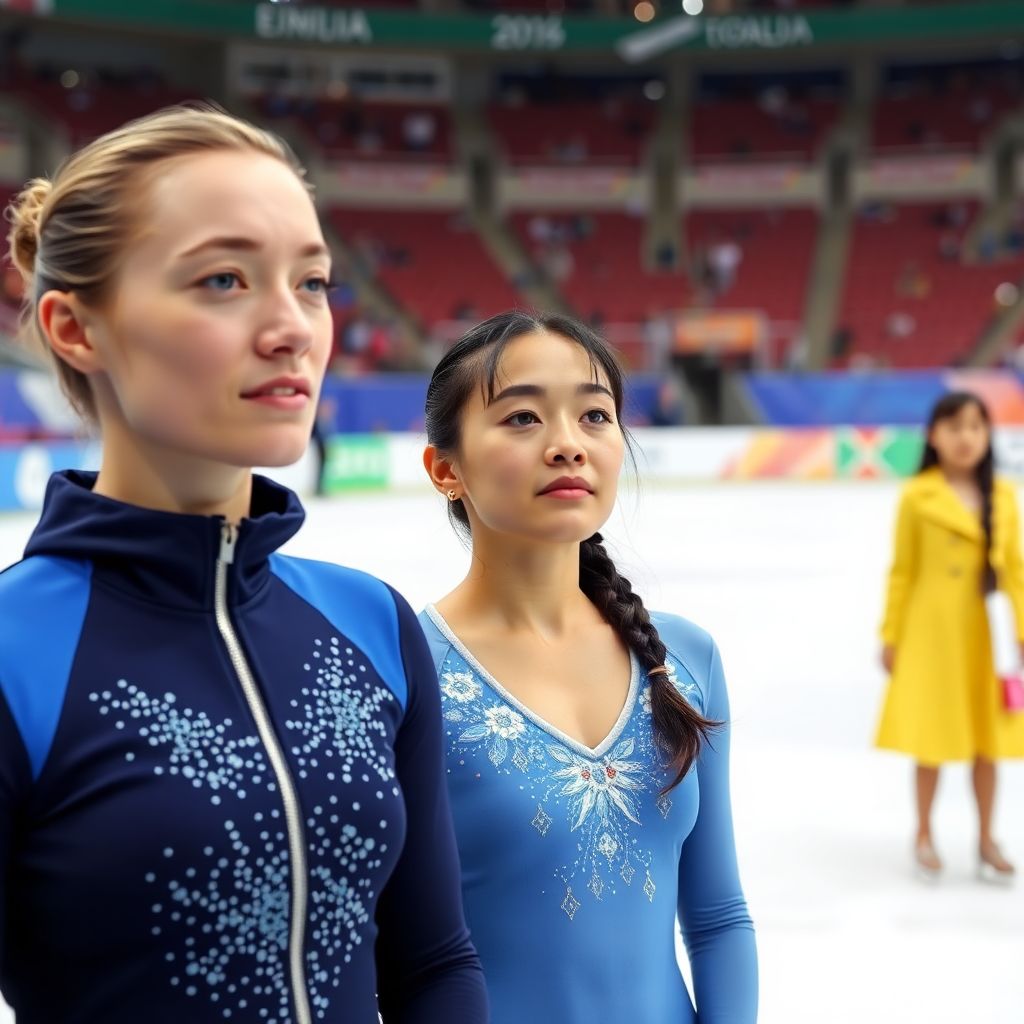 Каменная Аделия Петросян и Каори Сакамото на Олимпиаде‑2026 в памяти Шараповой