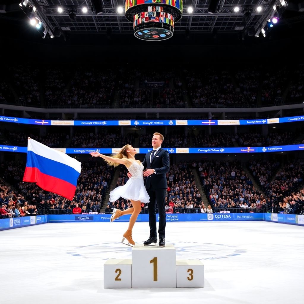 Бывшие российские фигуристы в Праге: русский подиум ЧМ‑2026 в парном катании