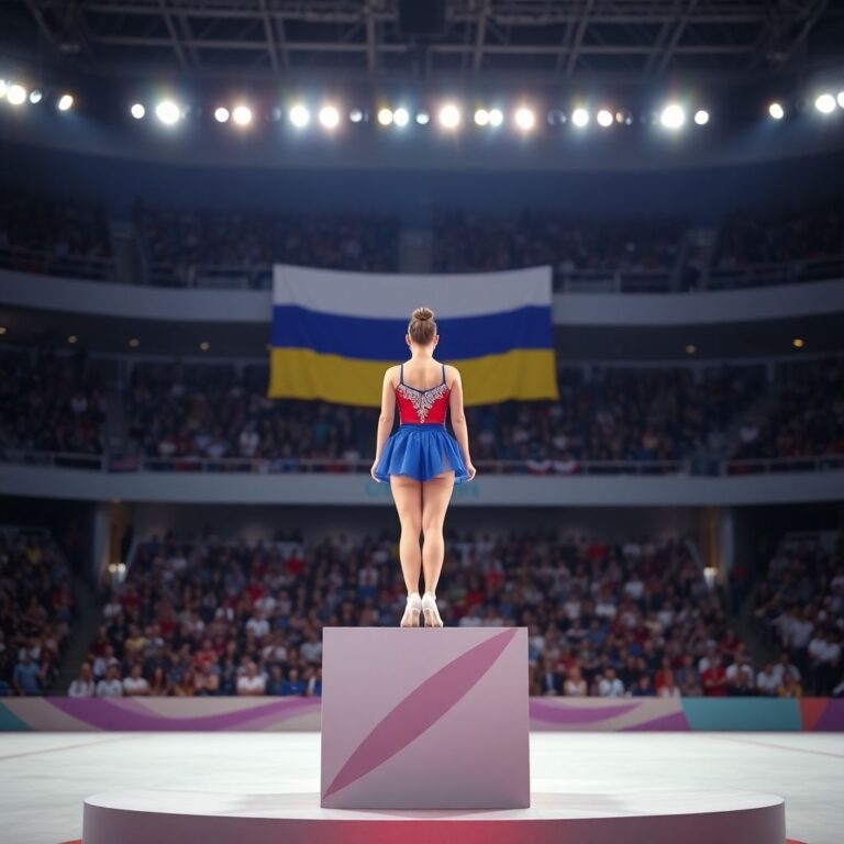 Российская гимнастка: первая медаль Кубка мира и скандал с гимном Украины