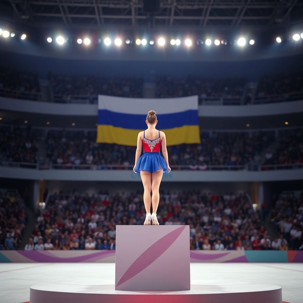 Российская гимнастка: первая медаль Кубка мира и скандал с гимном Украины