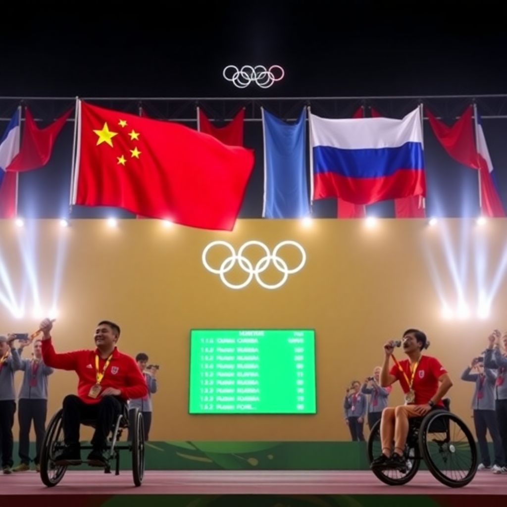 Медальный зачет Паралимпиады‑2026: позиция России на 13 марта и расклад сил