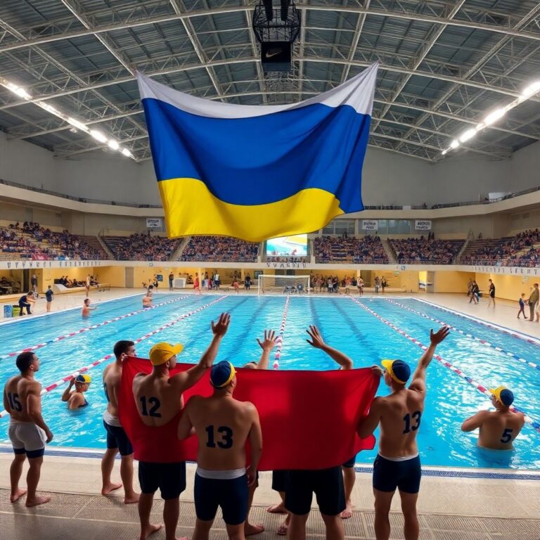 Украина бойкотировала матч с Россией по водному поло, world aquatics вернула флаг