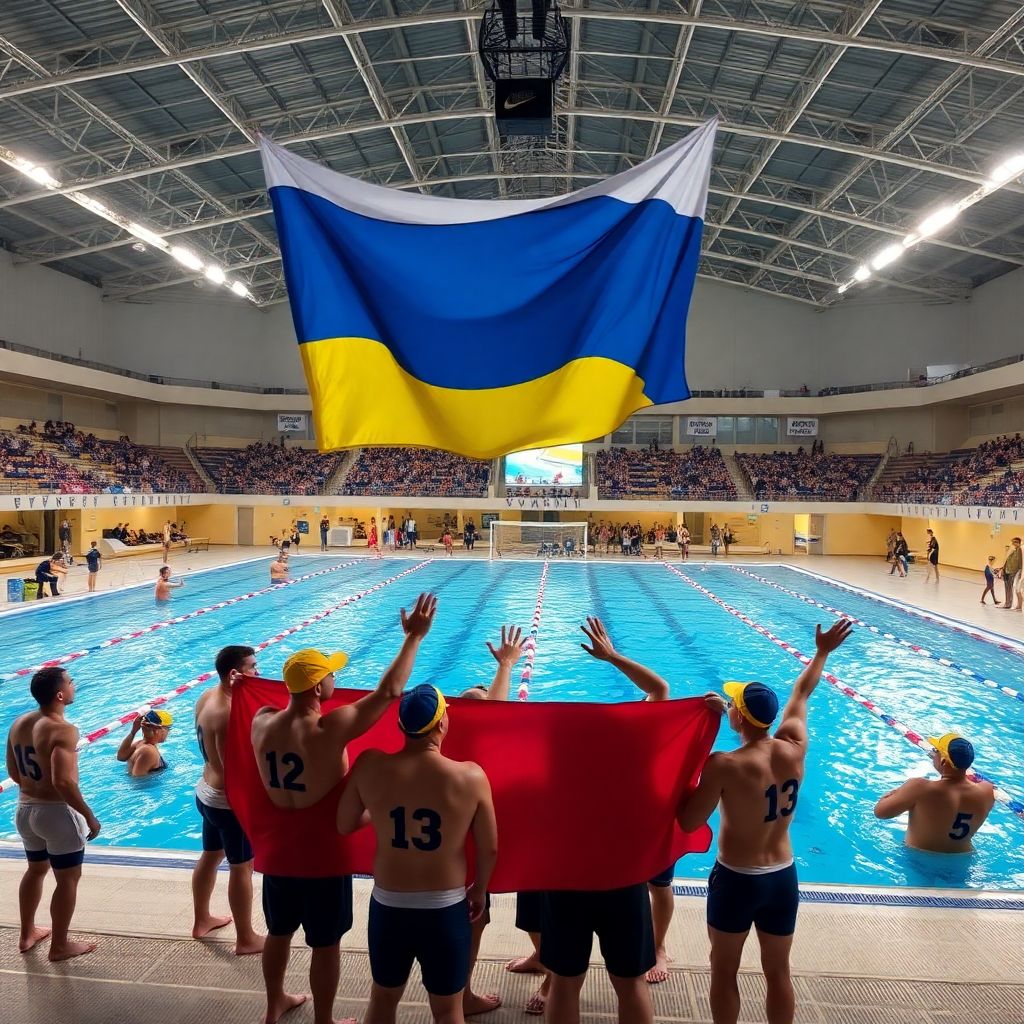 Украина бойкотировала матч с Россией по водному поло, world aquatics вернула флаг