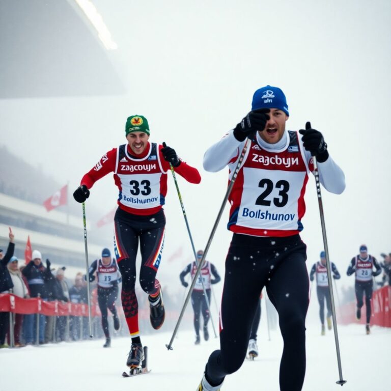 Спринт финала Кубка России: как Забалуев остановил Большунова