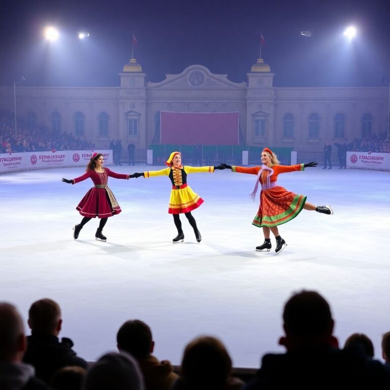 Русский вызов в Санкт-Петербурге: театральный фестиваль на льду шоу-программ